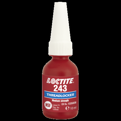 Loctite 243, Blue Medium Strength Threadlocker