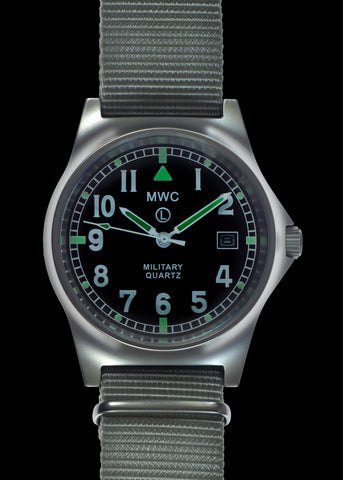 MWC 21 Jewel 300m Automatic Military Divers Watch with Sapphire Crystal and Ceramic Bezel on a NATO Webbing Strap