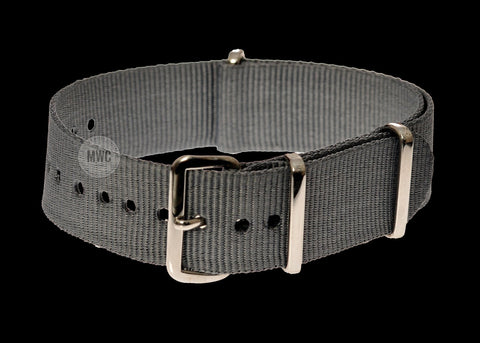 24mm Olive NATO Military Watch Strap